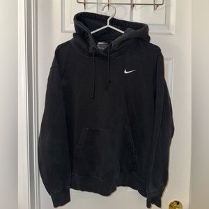 nike | black sweater in size M